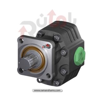 پمپ دنده‌ای چدنی 4 پیچ 8 خار 82 لیتر 3H هیدروماس