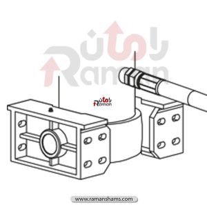 براکت جک شاسی مستطیل