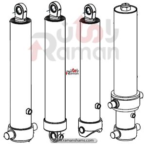 جک تلسکوپی کمپرسی