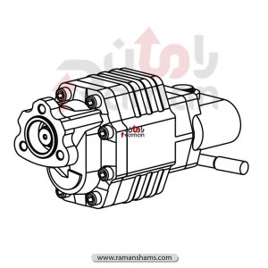 پمپ دنده ای تک چرخشی شیر دار UNI