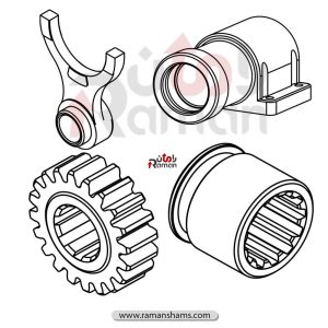 قطعات بغل گيربكسي PTO