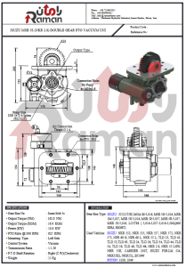 کاتالوگ بغل گیربکس ایسوزو
