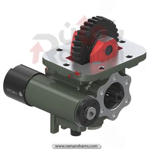 بغل گیربکسی ایسوزو MSB مکشی سه پیچ قابل کوبل 800 دور بر دقیقه