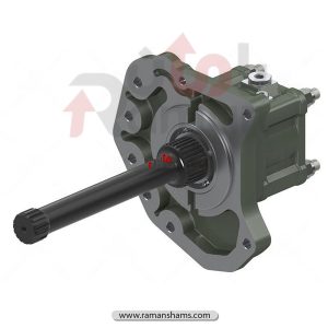 بغل گیربکسی مرسدس Actros 1843 بادی چهار پیچ قابل کوبل 500 دور بر دقیقه